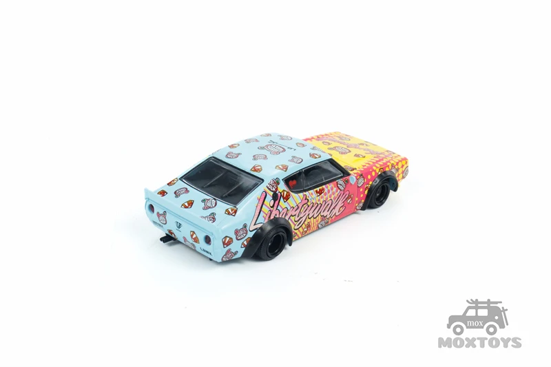 نموذج سيارة مشي صغيرة GT-Skyline Kenmeri liberity ، 1:64 ، LBWK ، KUMA ، LHD ، دييكاست