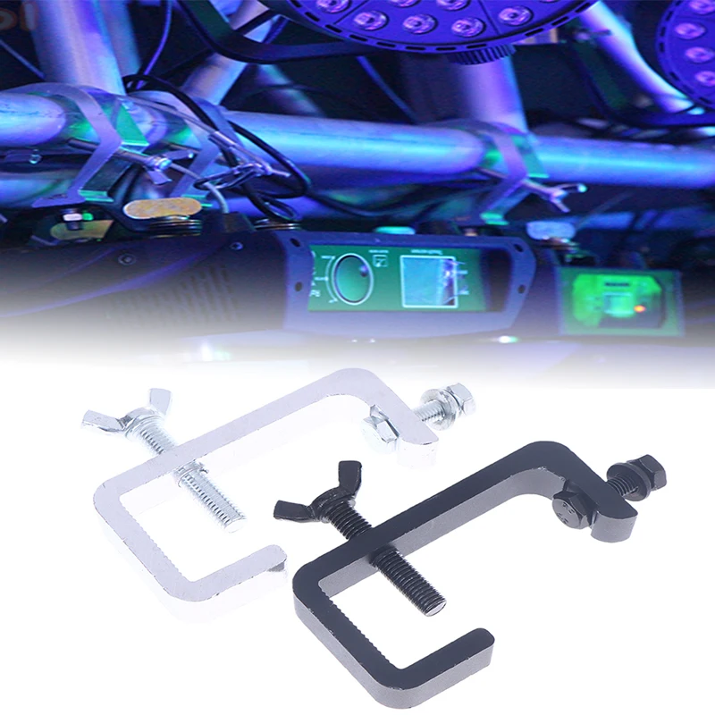 

1Pcs 15-41mm Pipe Square Tubes Clamps Aluminum Alloy Clamp Truss Mounting Hooks For Stage Lighting Effects Fair Event Disco