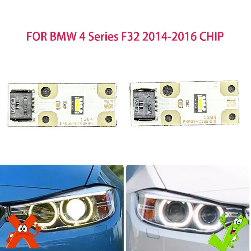 

White Light Car Headlights DRL Chip Ballast Chip Circuit Board Light Source Board Chip for BMW 4 Series F32 2014-2016