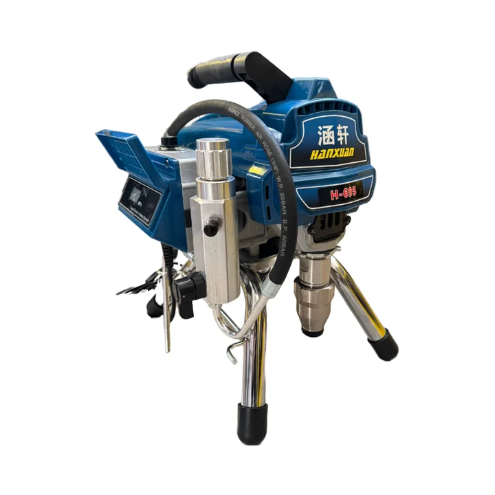 Professional Automatic Latex Paint Coating DIY Power Electric Plunger High-Pressure Airless Machine Brushless Feature Spray