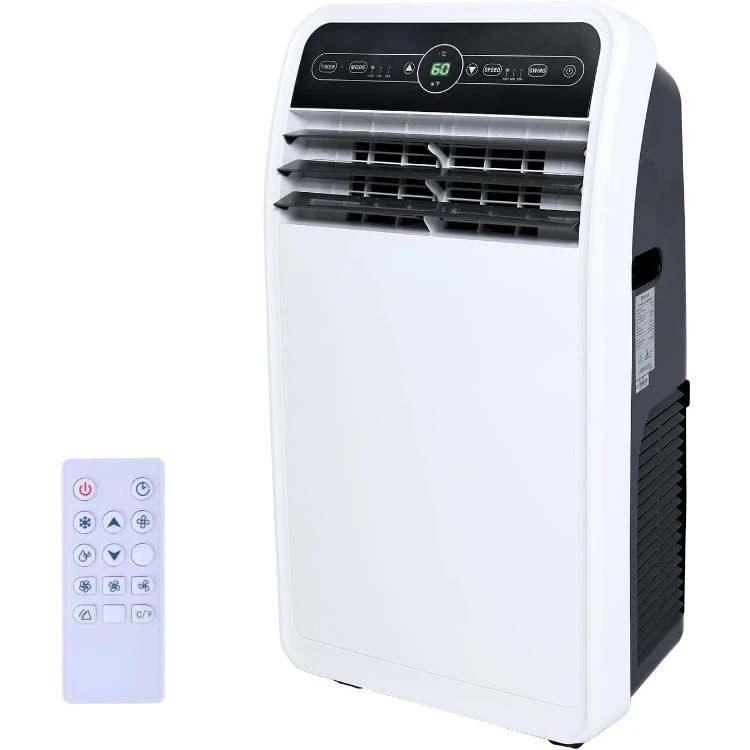 

10,000 BTU Portable Air Conditioner, Portable AC Unit with Built-in Cool, Dehumidifier & Fan Modes for Room up to 300 sq.ft