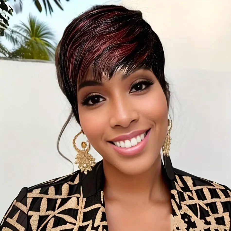 Short Straight Pixi…