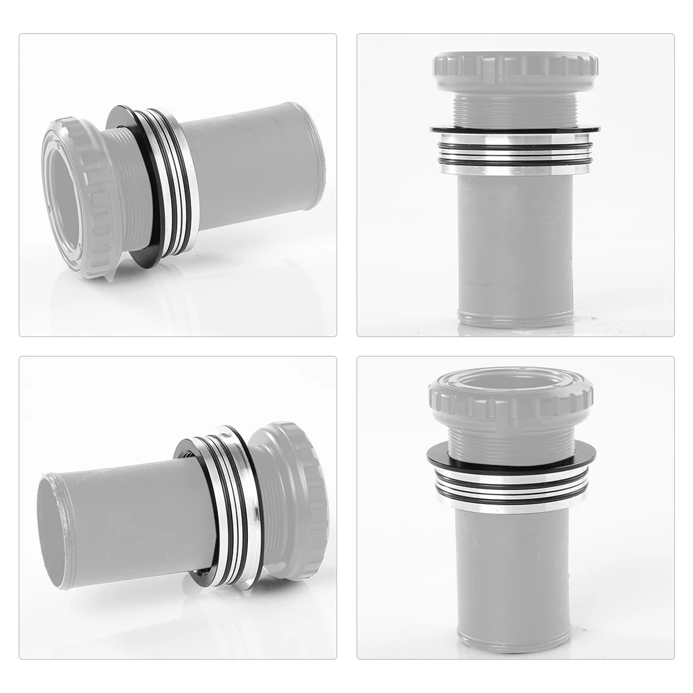 Bicycle Bottom Bracket Conversion Adapter BB30 To BSA BB68/73 BB51 BB52 BB70 BB30 To BSA Converter Aluminum Alloy with O-ring