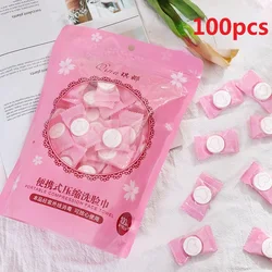 10-200pcs Mini Compressed Towel Disposable Capsules Towels Magic Face Care Tablet Outdoor Travel Cloth Wipes Paper Tissue
