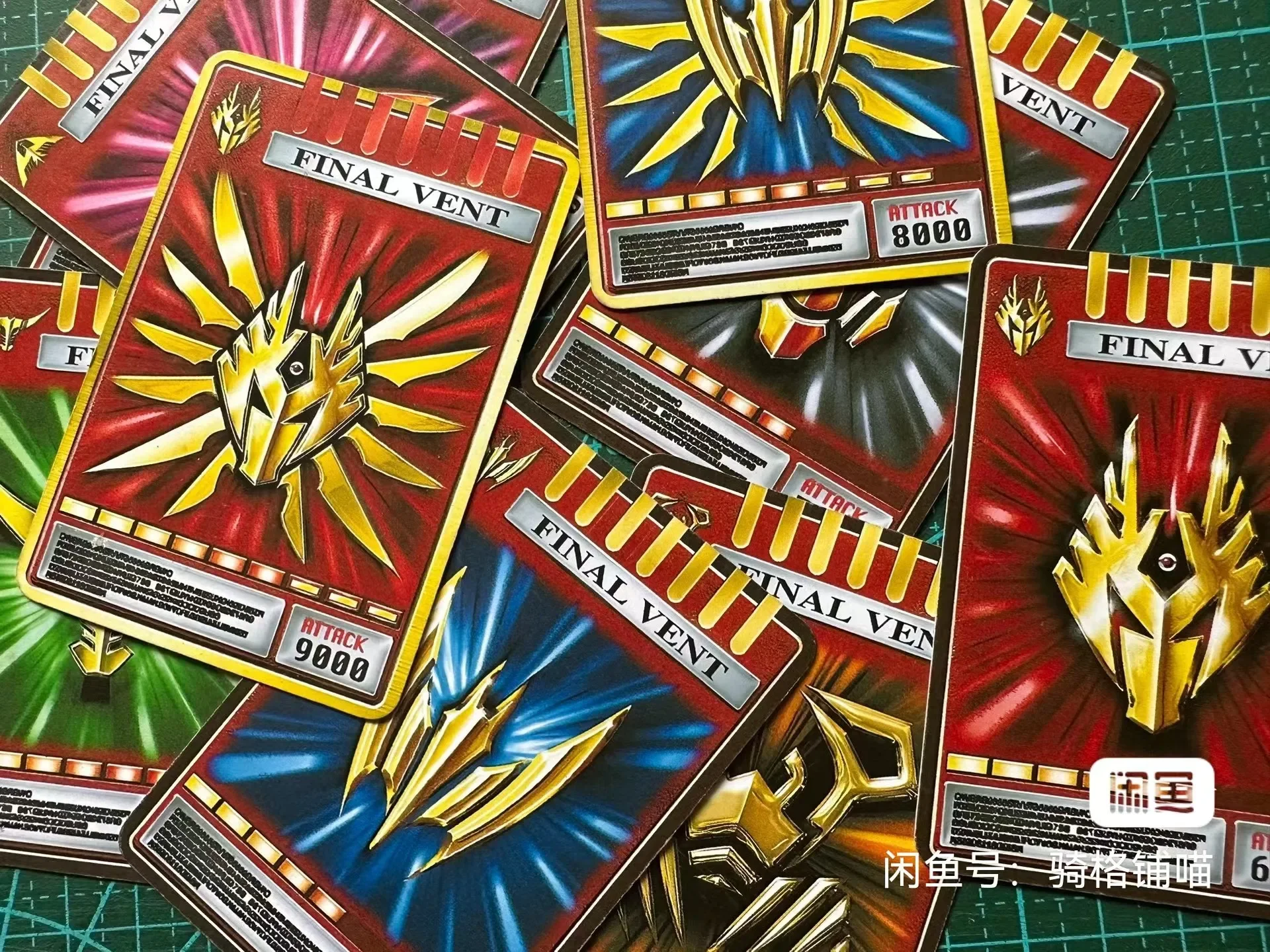 La carta di puntelli della carta di raccolta della carta dell\'avvento di guida del drago Dx originale Kamen Rider può essere collegata con la