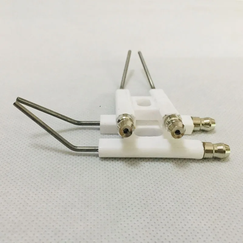 Électrodes de ville de type H pour Eva à huile BT10, électrode en céramique, double broche