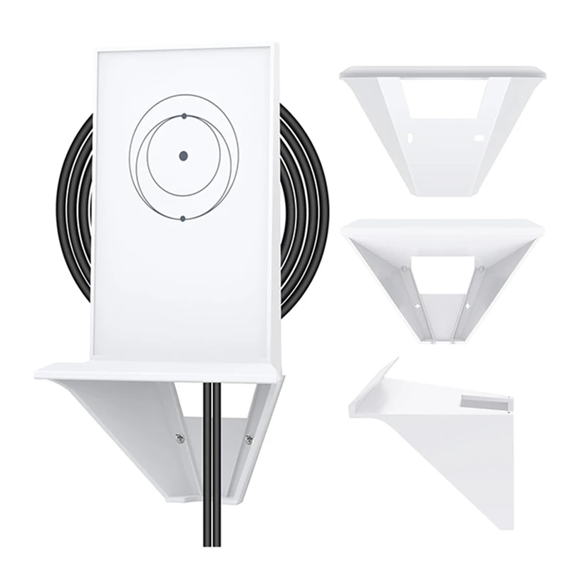 رف ساخن لجهاز توجيه شبكة Starlink ، حامل حامل حامل V2 ، قاعدة العقد ، قوس ، مجموعة التثبيت