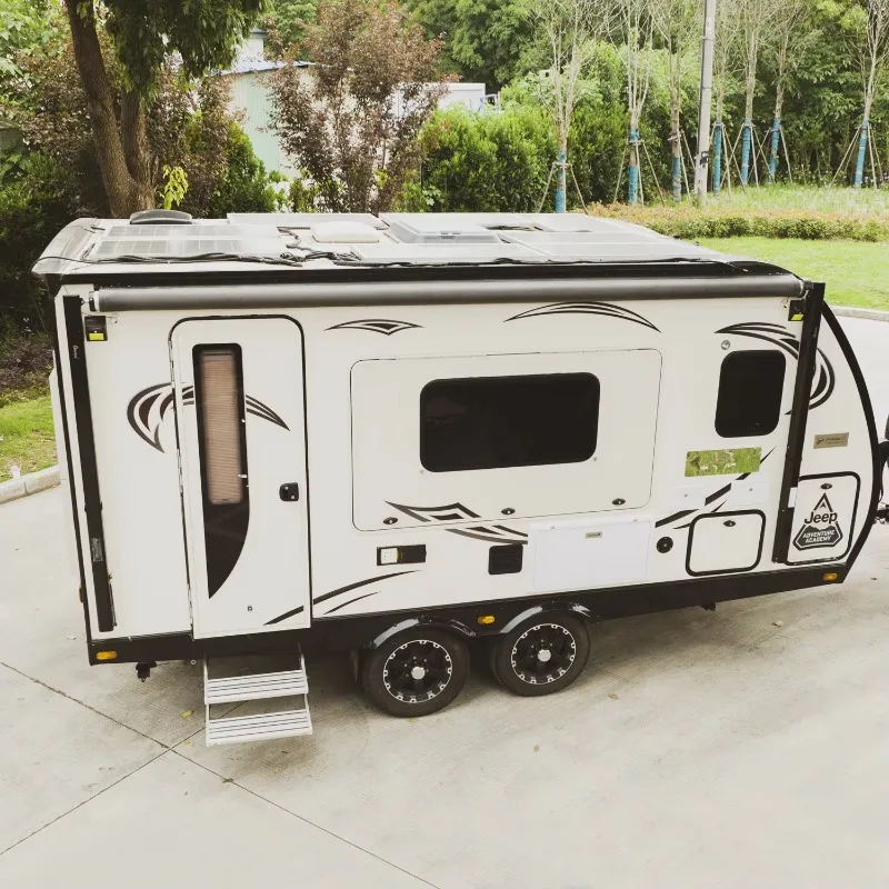 

Electric RV awning Fabric Waterproof Inflatable Aluminum RV awning