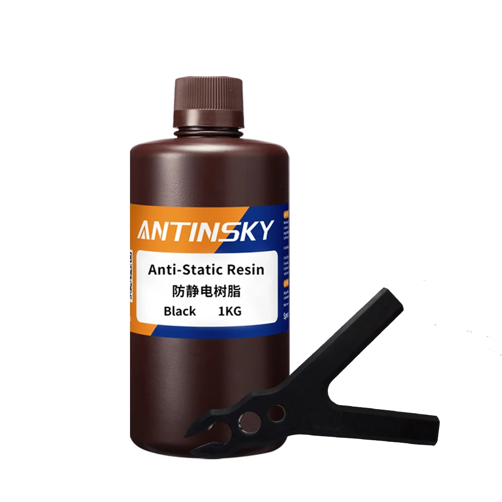 

ANTINSKY Antistatic Resin 1KG high-precision resin for Elegoo/Anycubic/Phrozen SLA DLP LCD Printer 3D Resins