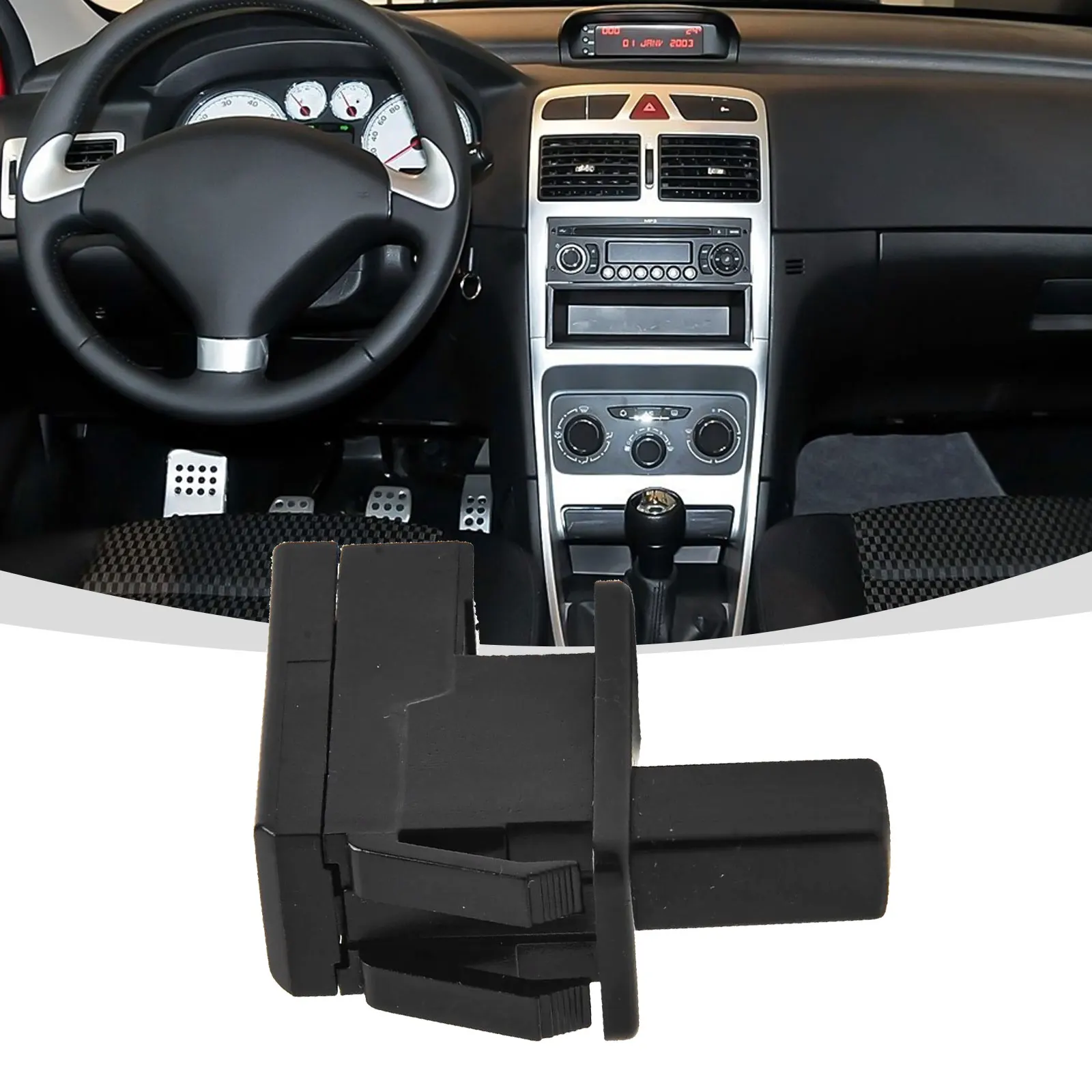 

Черный переключатель датчика ручного тормоза, предназначенный для долговечности, подходит для моделей 208 2008, улучшает безопасность торможения, сделанный из пластиковых материалов