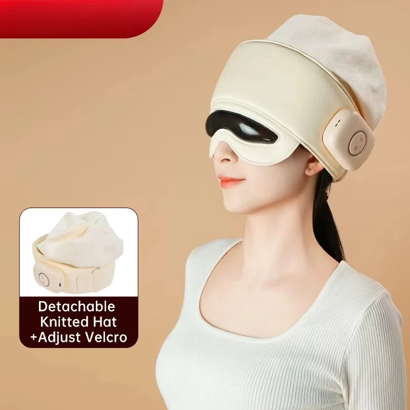 

Оптовый портативный электрический массажер для головы, горячий компресс для релаксации, улучшения сна, снятия усталости для спа