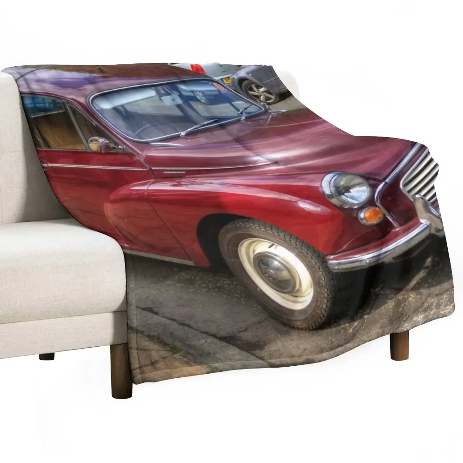 Morris Minor 1000 Traveller Throw Blanket Decorative Sofas Thermal Softs warm winter Blankets