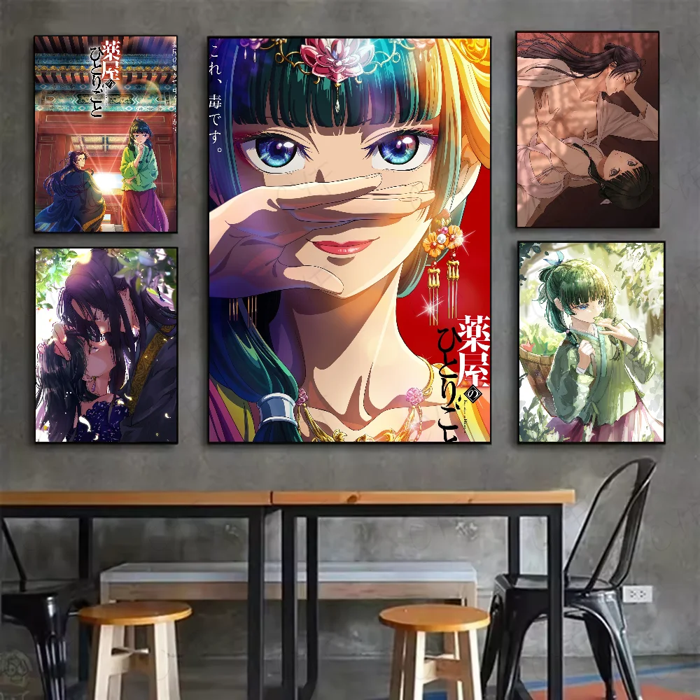 The Apothecary Diaries Anime Poster HD art sticky wall waterproof home living room bedroom bar aesthetic decoration