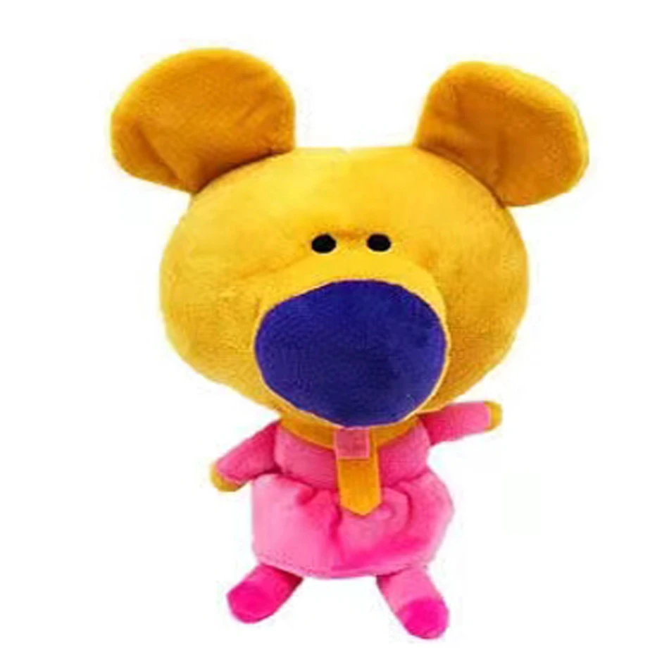 25 cm Hey Dog Leraar Knuffel Pluche Pop Leuke Cartoon Dier Baby Verhaaltje Vrienden Slapen Kerstcadeau