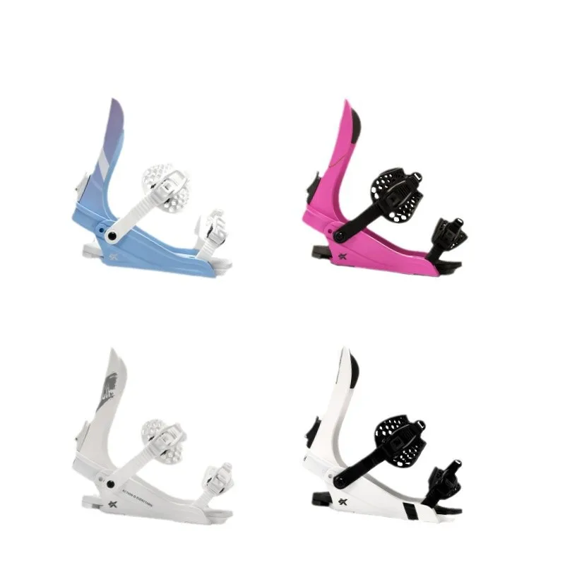 Fijaciones de esquí para hombre, fijaciones de Snowboard Freeride, hebilla ajustable, equipo de desgaste rápido, tipo integral, nivel principiante