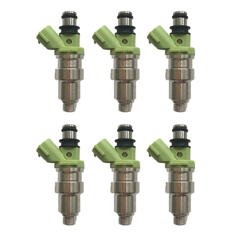 6Pcs Fuel Injectors For TOYOTA SUPRA CRESSIDA 3.0L 1989-1992 23250-70080 23209-70080