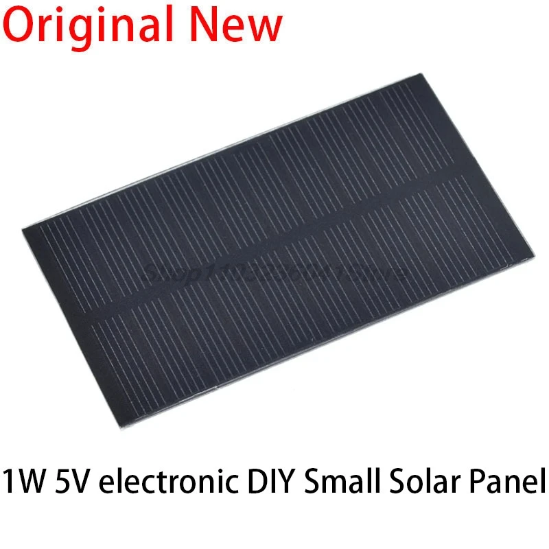 Smart electronics Panel słoneczny 1W 5V elektroniczny DIY mały Panel słoneczny do telefon komórkowy ładowarki lampa domowa zabawka itp ogniwo