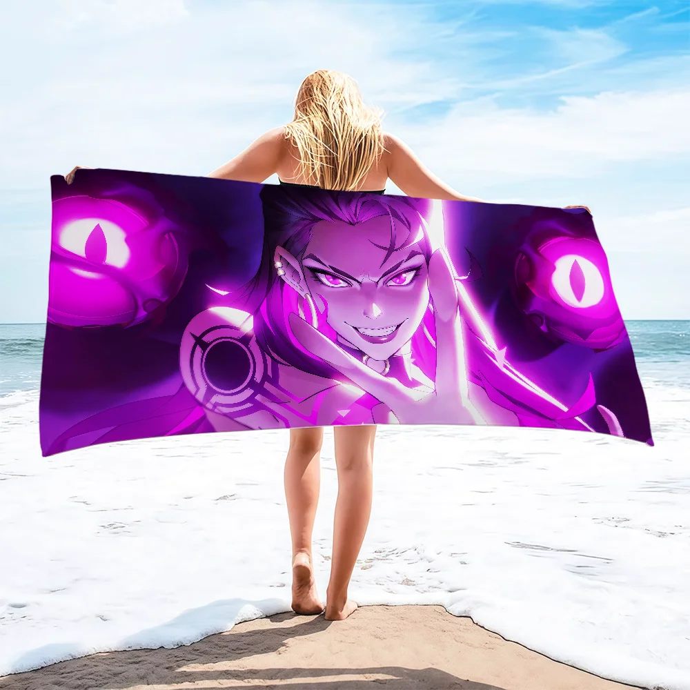 game fanart fashion Purple cool r-reyna Towel Soft Quick Dry Beach Towels for Gift Travel Gym bathing Spa Camp sport Pool Towel