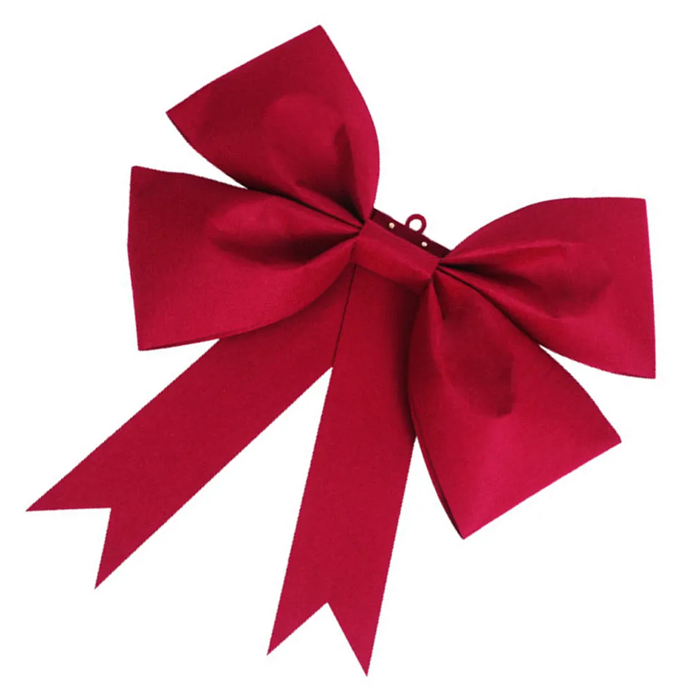 

Набор из 1 шт. Декоративный бантик для свадьбы, винно-красный, из нетканого материала, романтический, подвеска для двери, для дома, сада, веранды, камина, вечеринки, фестиваля