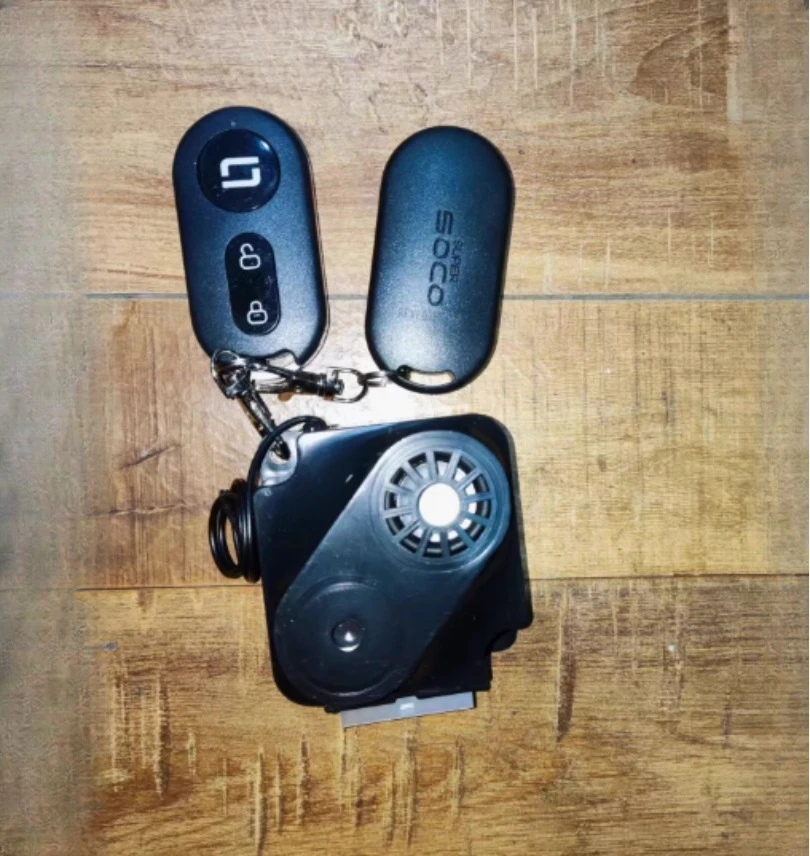 

For Super SOCO RU Original Accessories Alarm Anti-theft Device (dual control)