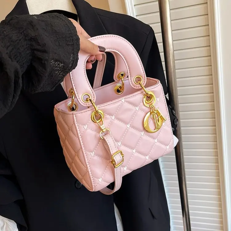 حقيبة كتف بتصميم متخصص لعام 2025، محفظة كروس متعددة الاستخدامات للنساء، حقيبة أنيقة من النهار إلى الليل، حقيبة بمقبض علوي، حقيبة حبال