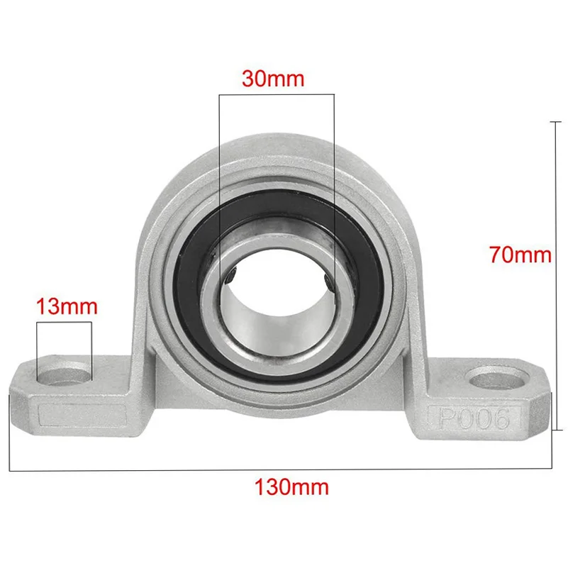 KP KFL Zinc Alloy Bearing Shaft Pillow Block Housing Diameter 8-20mm Bore Mounted Support KFL08 KFL000 KFL001 KP08 KP000 KP001