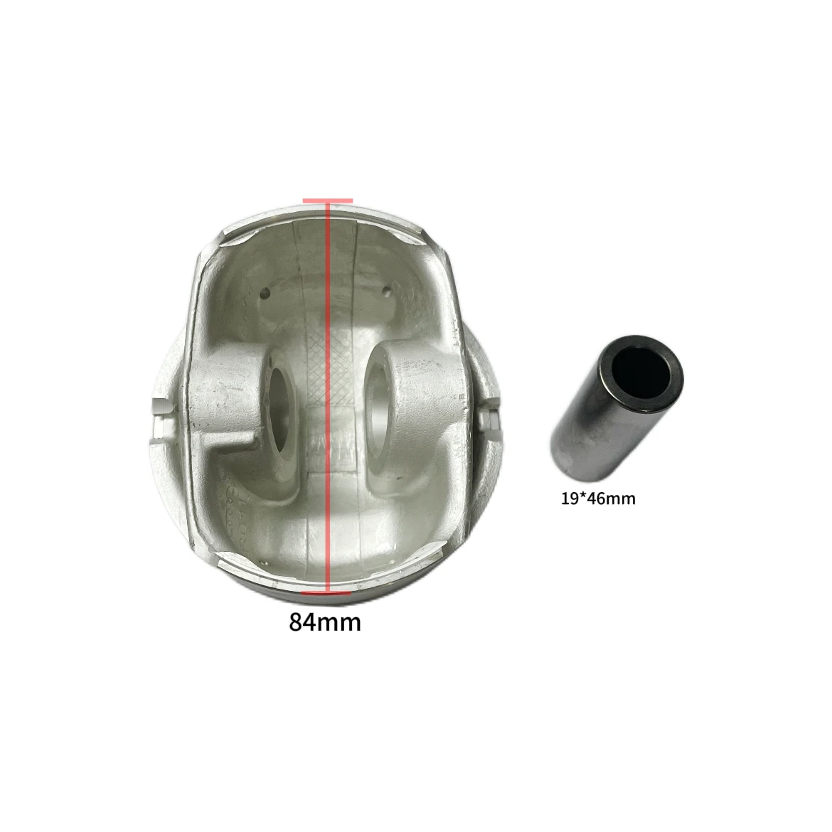 مكبس محرك جديد عالي الجودة 84 مللي متر مع حلقة لأودي فايتون A8 6.0 W12 AZC BHT BSB BTE BAN BRN BJN BTT CFRA OE 07D107065