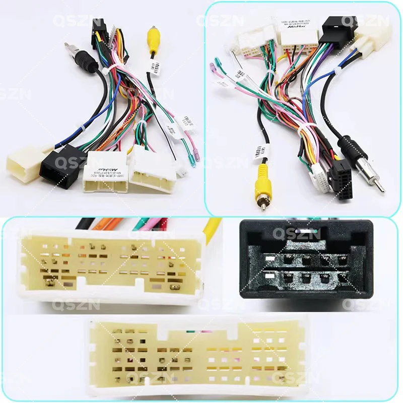 QSZN Canbus Box TY-SS-05/RP5-TY-001 For Toyota Camry  Wiring Harness Power Cable Android Car radio Multimedia