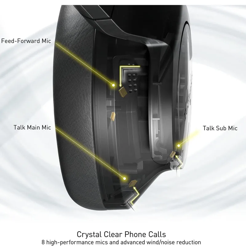 Беспроводные шумоподавляющие наушники Panasonic Technics, впечатляющее качество звонков и комфорт, цвет черный