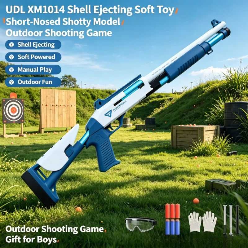 Backyard Short‑Range Game MountAdapterForShortRangeMatch UDL XM1014 Shell‑Eject Boys Play Model