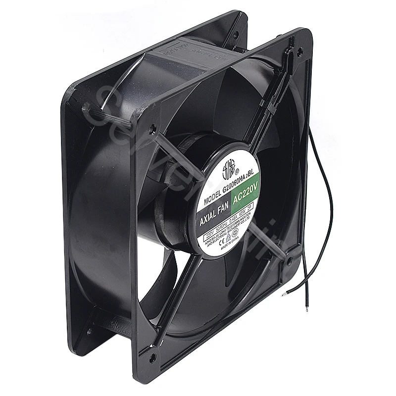 Imagem -02 - o Cw220 v 200*200*60 mm 20060 Ventilador de Fluxo Axial um Ano de Garantia Novo G20060ha2bl