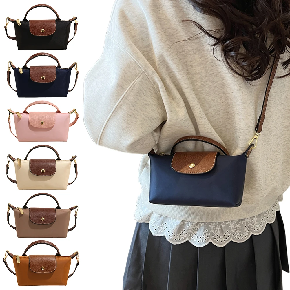 

Mini Handbag Women's Fashion Colorblock Zipper Shoulder Bag, Casual Versatile Crossbody Bag for Daily Used