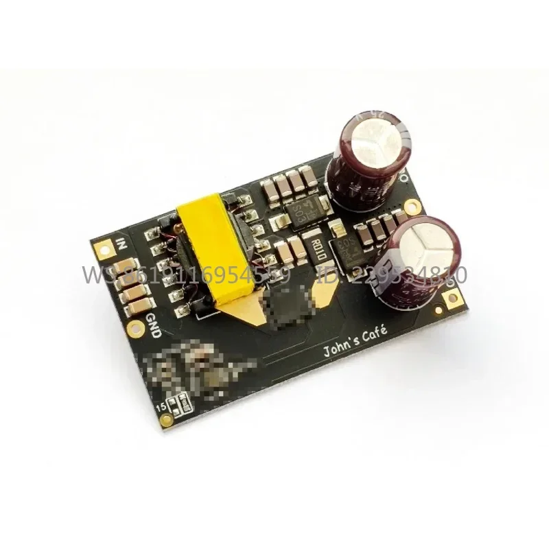 Single Power Supply to Dual  Plus or Minus 12V 1A Amp Preamp Power Module Common Ground