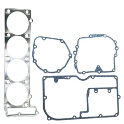 LOPOR Motorcycle Cylinder Engine Cover Gasket Kits For Kawasaki ZX1100 ZZ-R1100 ZZR1100 1990-2001 ZX1100 Ninja ZX-11 1990-2001