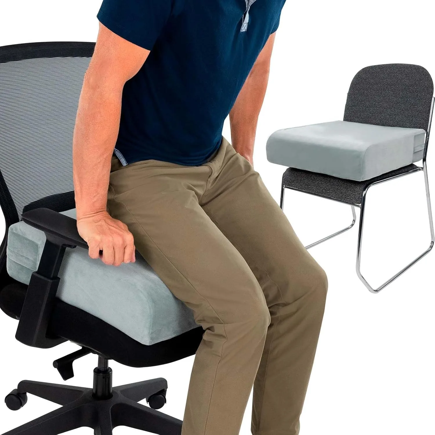 

Seats and seat cushions - suitable for elderly people in offices, wheelchairs, desks, cars, and sofas - relieve back neuralgia