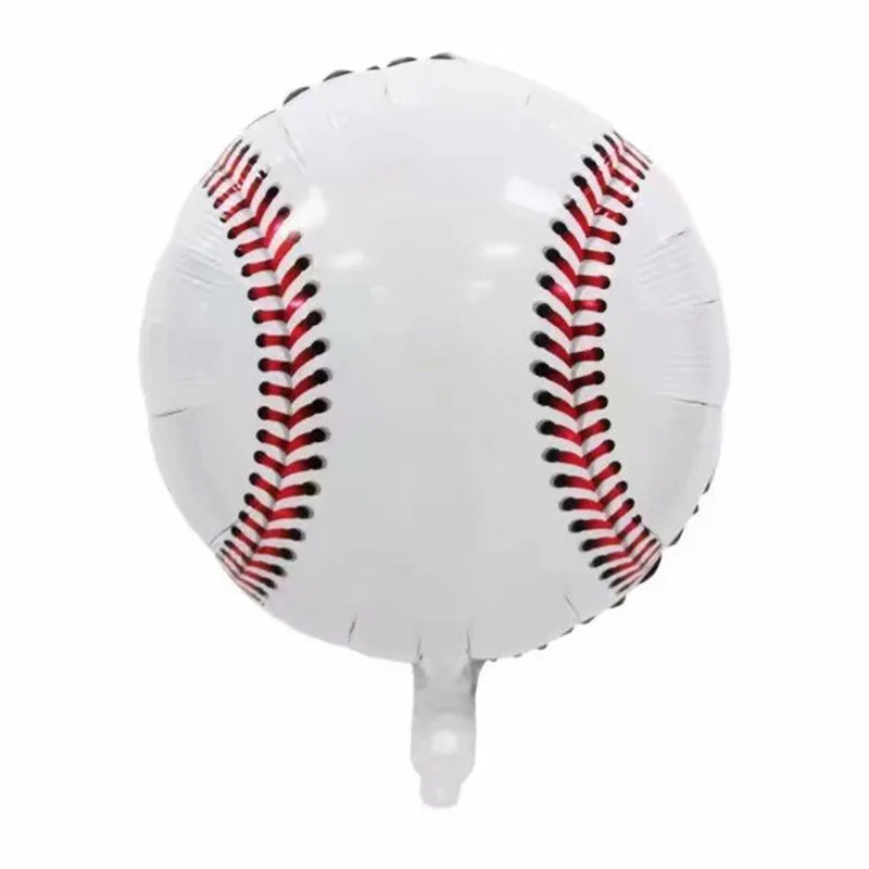 Cartoon baseball gloves, aluminum balloons, children's party decorations, toy balloons, baseball