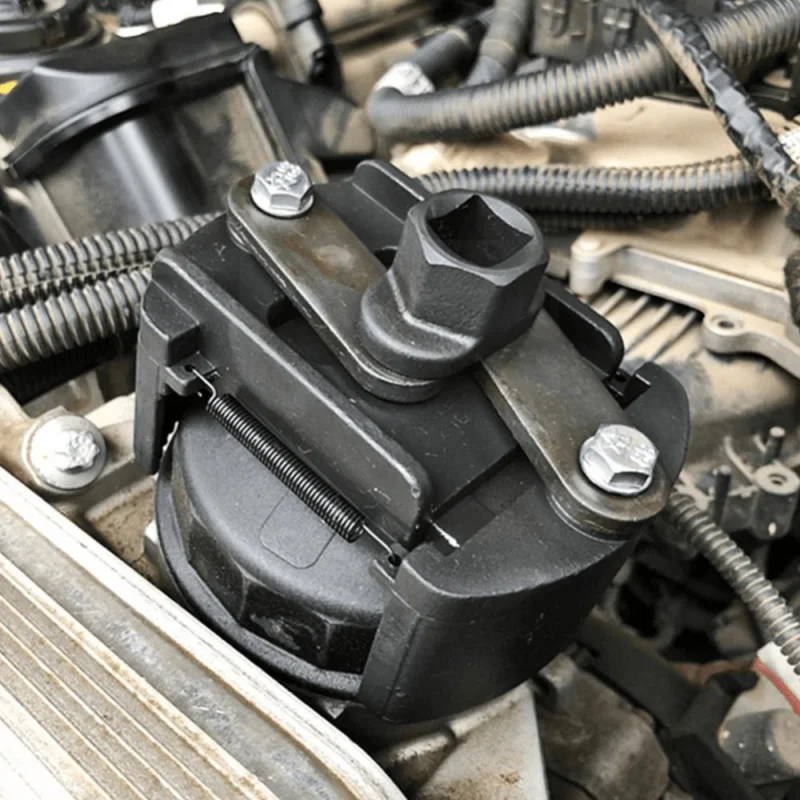 

Универсальный регулируемый ключ для масляного фильтра, двухкулачковый инструмент для снятия фильтра диапазона 60-80 мм для автоматического обслуживания