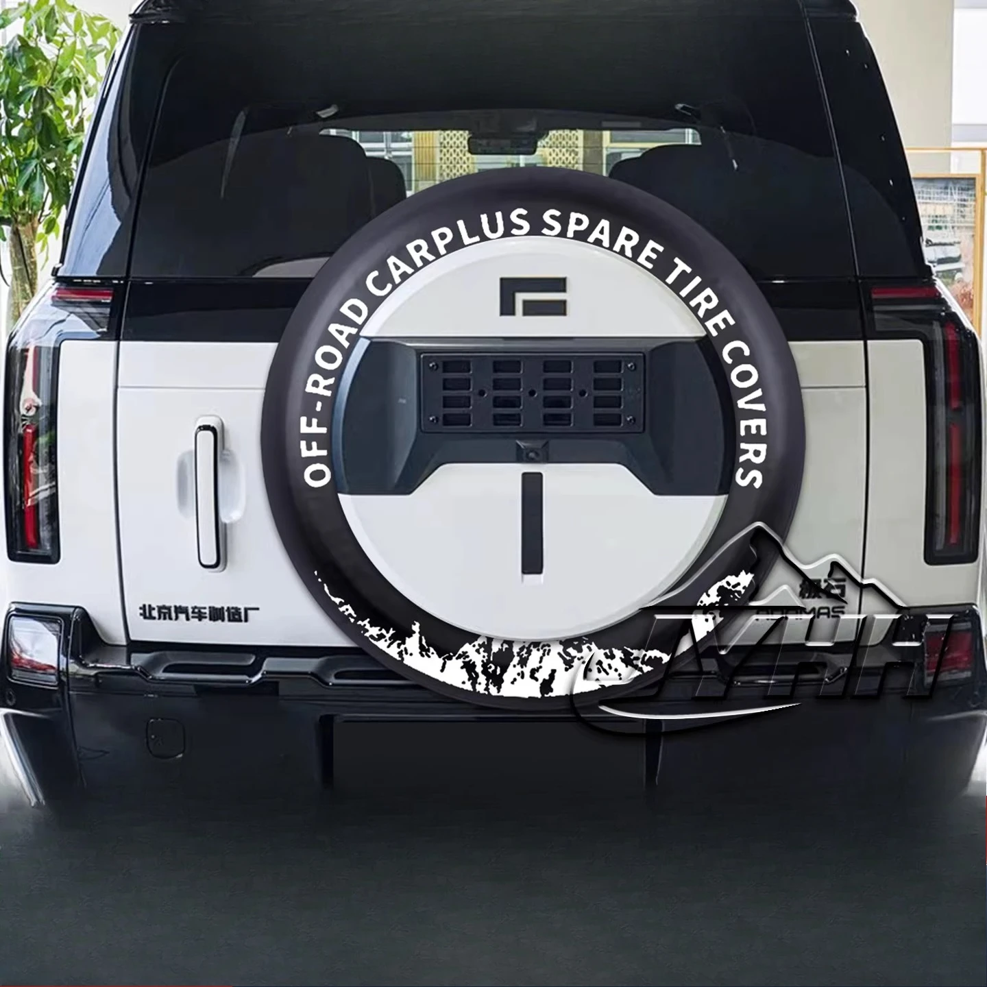 For LOX ADAMAS 2026 JISHI Spare tire cover full-size off-road vehicle tire specific sunscreen cover
