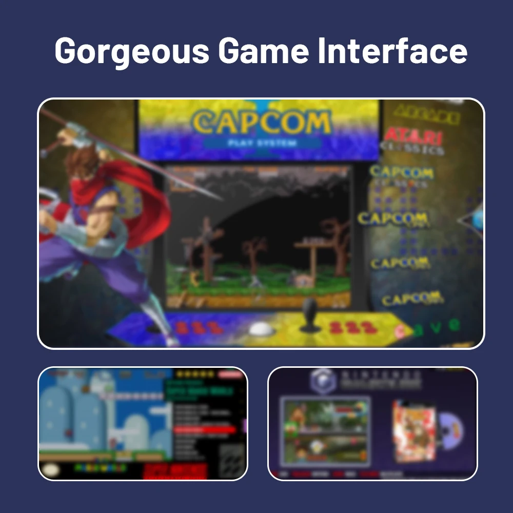 Kinhank Super Console 12T HDD 6 في 1 أنظمة متعددة مع صندوق إطلاق Hyperspin Retrobat Playnite 86000+ ألعاب لـ PS3/PS2/PSP