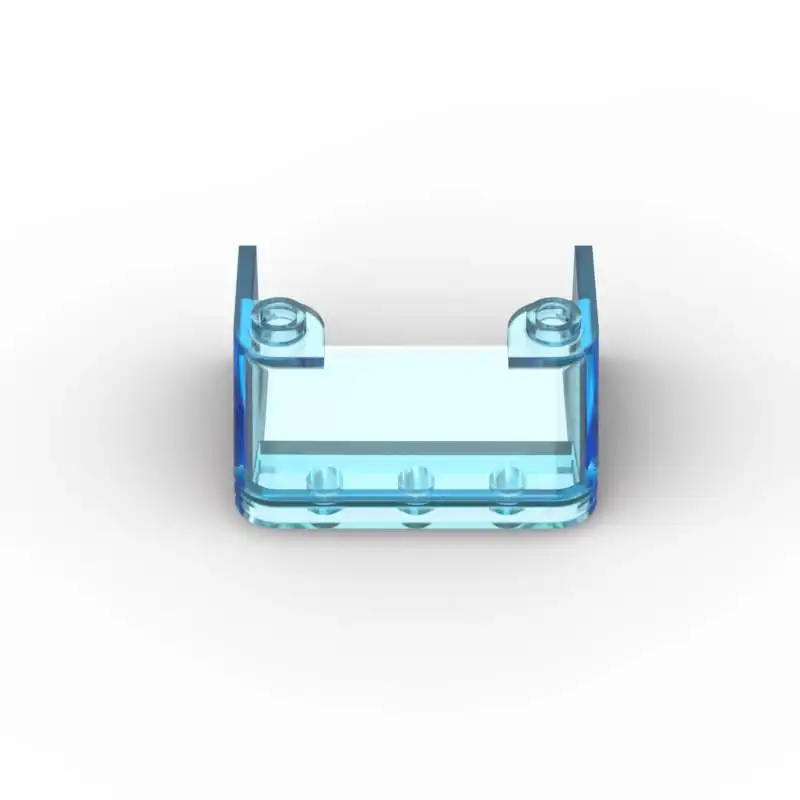 MOC 1PCS 2437 3X4X1 1/3 Car 2 Studs On Top Trans Windows Brick Windshield Suitable Building Block Toys Adults Boys Holiday Gifts