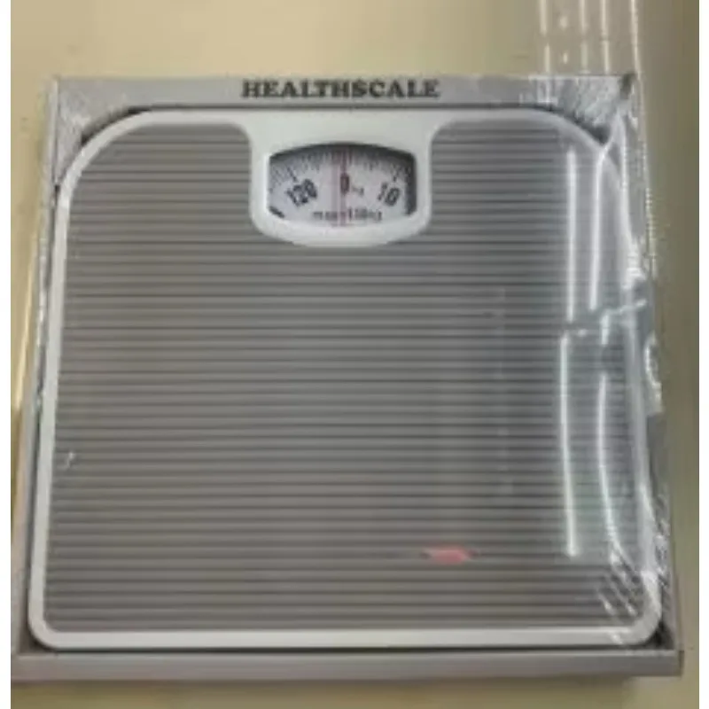 180KG/1kg PU Non Anti slip Leather Pad Human Body Weight Balance Bathroom Scale Analog Spring Human Body 130KG Mechanical Scale