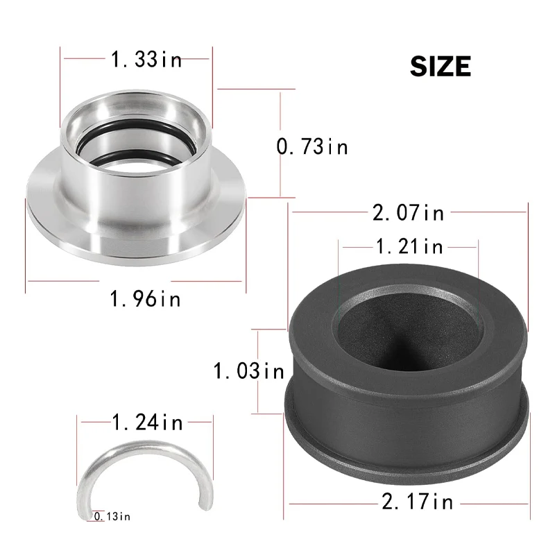 4-TEC Drive Shaft Carbon Ring Seal Drive Line Rebuild Repair Kit Fits for Sea Doo GTI GTX GTS Wake