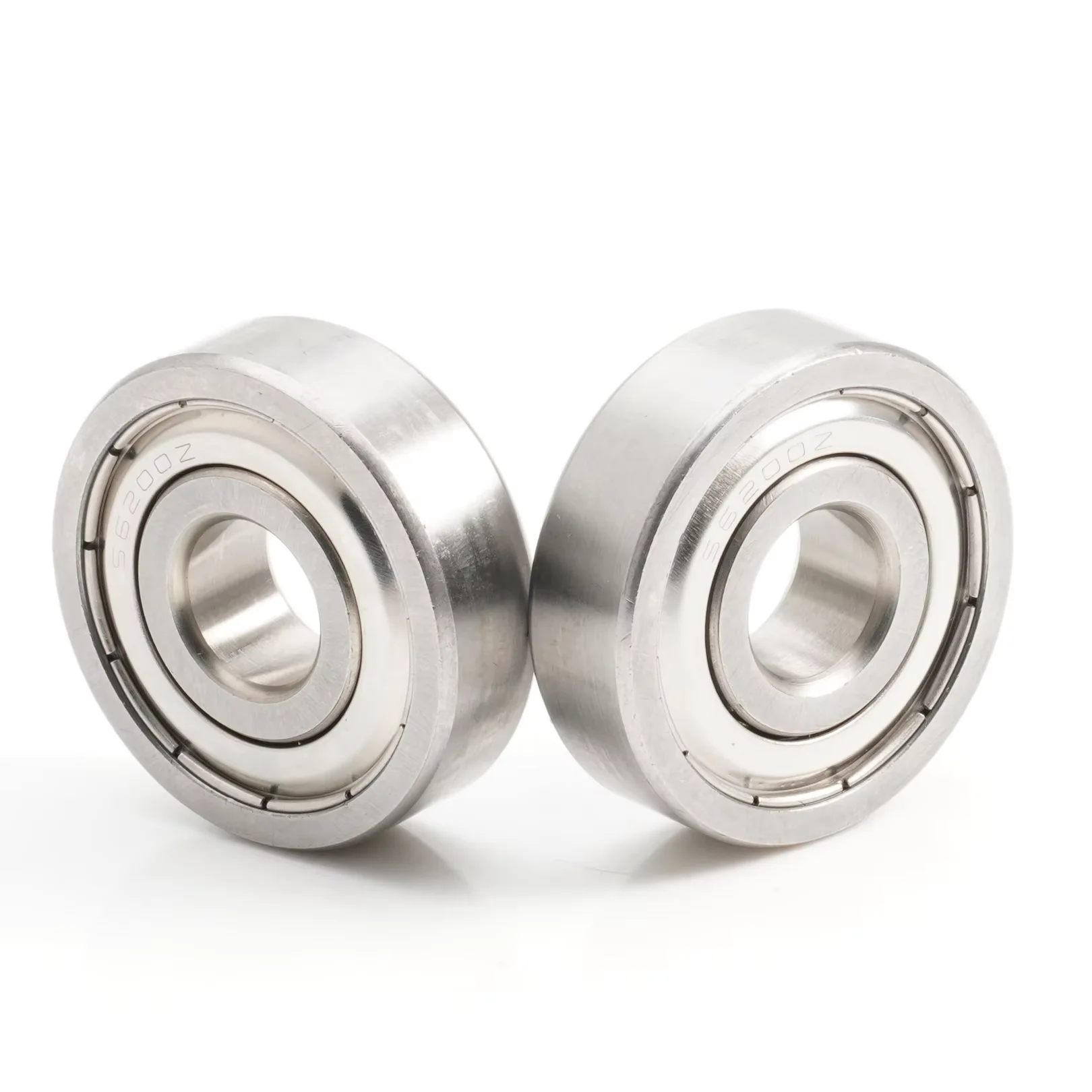 2PC Stainless Steel S6200 S6201 S6202 S6203 S6204 S6205 10*30*9 mm  12*32*10mm 15*35*11mm Deep Groove Ball Bearings RS ZZ 2RS