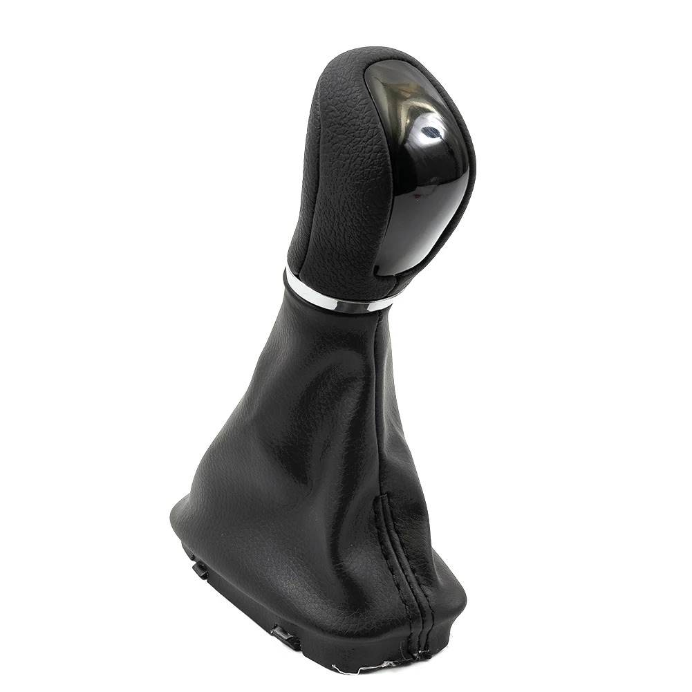 Car Gear Shift Knob Black Automatic Gear Shift Knob With Gaitor Boot For W203 W204 Gear Shift Knob Automotive Accessories