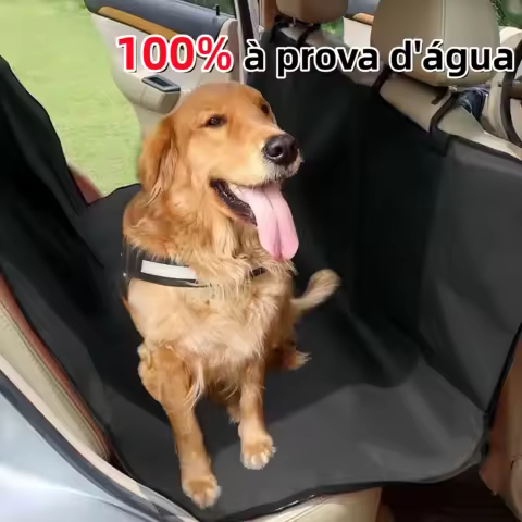 Capa Protetora Impermeável para Banco de Carro Pet Cão Gato Animais Fácil de limpar