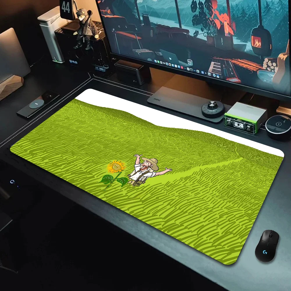 Van Gogh Art Illustration Mousepad Mouse Mat Desk Mat With Pad gaming accessories Prime Gaming XXL Keyboard Pad