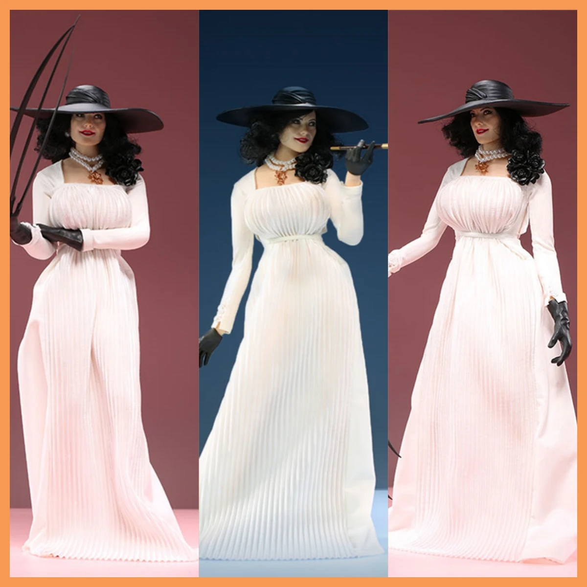 In Stock A23C01 1/6 Scale Mrs. Eight Feet Count Vampire Female Soldier Full Set for 12