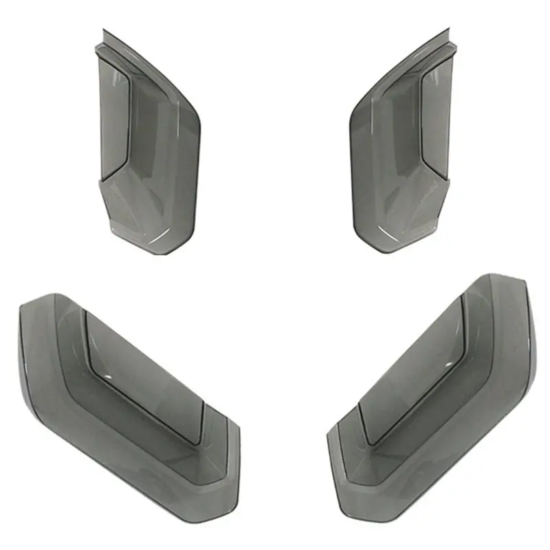 

Комплект из 4 накладок на задние фонари для Corvette C7 2014-2019, установка без сверления, дымчато-черные