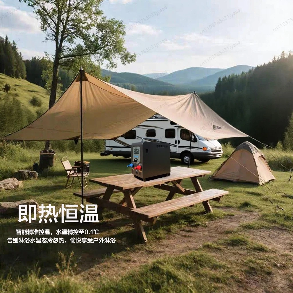 Przenośny gazowy podgrzewacz w – Outdoor Camping Water Heater recenzja i cena
