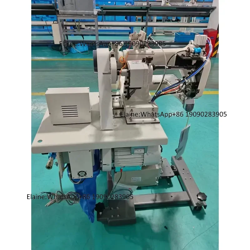 QK-9688XH Three High-speed Automatic Oiled Chainstitch Industrial Sewing Machine (thick Material Pneumatic Belt-type